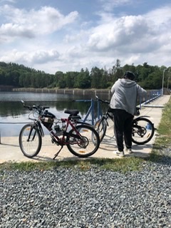 Výlet k nádrži Homole s Petrem