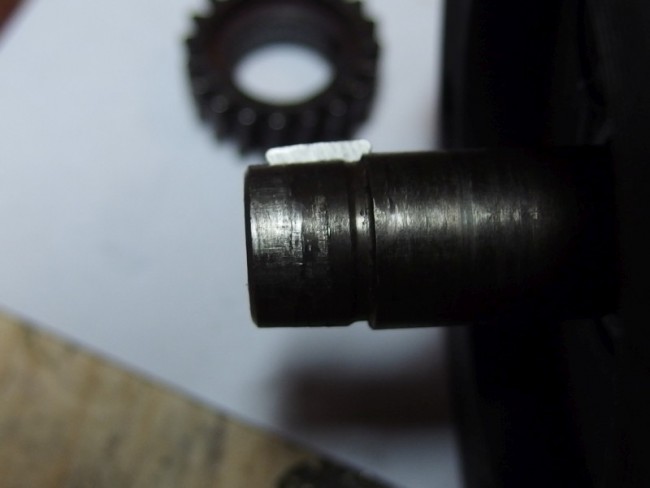 Nasazené pero, kužel na klice